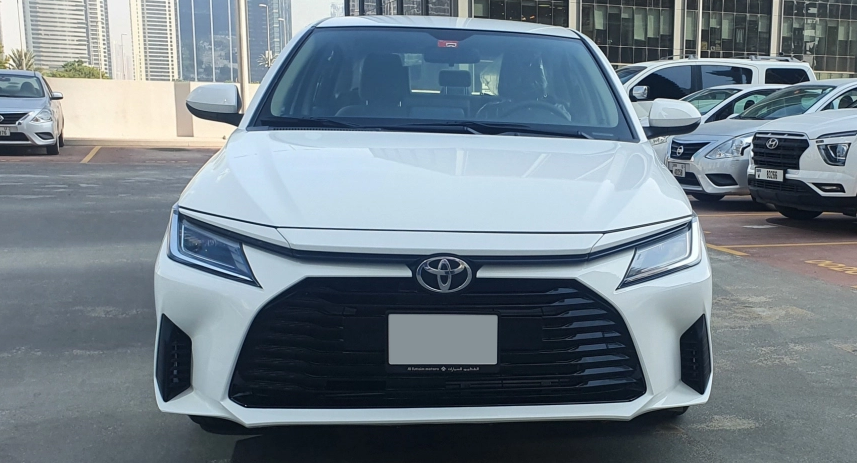 Detail Picture Toyota Yaris Sedan 2023-2024 - Rent in Dubai
