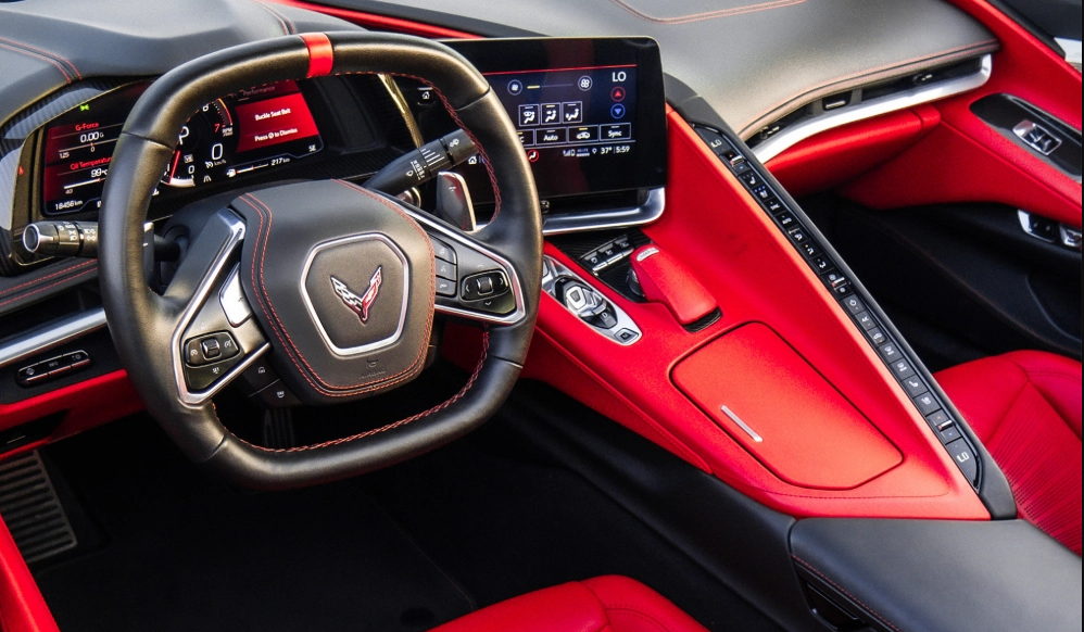 Detail Picture Chevrolet Corvette C8 Stingray Convertible 2022 - Rent in Dubai